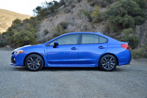 subaru wrx sti blue
