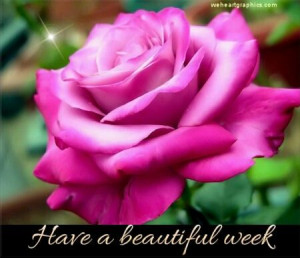 Have a beautiful week