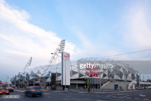 Stock Photo AAMI Park Football Stadium Swan Street Melbourne