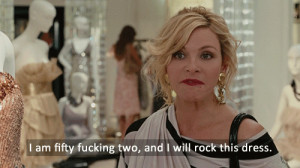 diva, gif, rock, samantha jones, sex and the city, subtitle