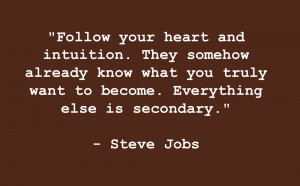 Steve Jobs: A Visionary...RIP! (Repost from Oct.5)