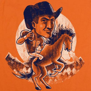 Peyton Manning Denver Cowboy T Shirt