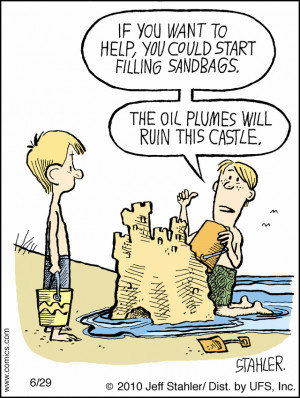 ... Dennys Funny Quotes: Dark Humor: BP Oil Spill Cartoons - 3 July 2010