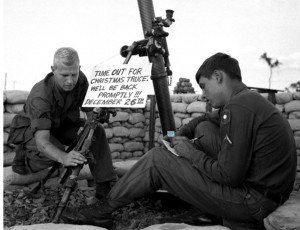 South Vietnam, December, 1967: 9th Infantry Division soldiers Staff ...