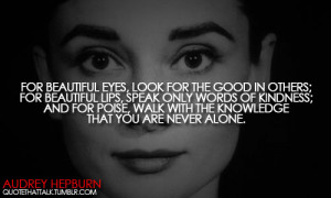 Audrey Hepburn Quotes About Love