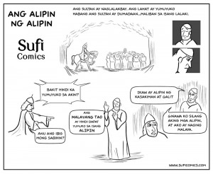 Sufi Comics in Tagalog