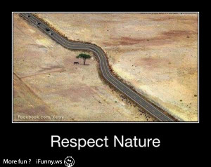 respect nature →