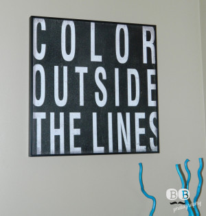 fun and modern nursery for a baby boy designed around mustaches ...