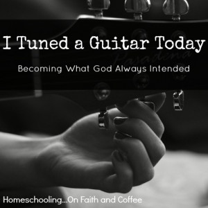 This may seem like a simple act, but it made me realize some very ...