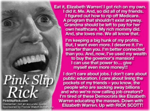 Rick Scott's Response To 'The Elizabeth Warren Quote Every American ...