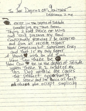 tupac love poems