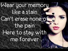 Selena Gomez Quotes From Songs Selena gomez song lyrics