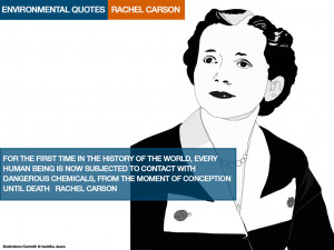 Rachel-Carson-environmental-quotes. Illustrations Kenneth @ buddha ...