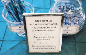 Wedding Candy Bar Sayings Wedding Candy Buffet Sayings