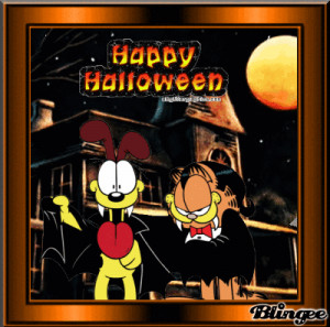 Garfield Halloween Clip Art