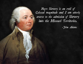This quote comes from a letter John Adams wrote to Abigail Adams on ...