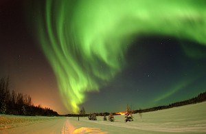 Alaska, Wilderness, Sky, Aurora Borealis