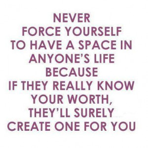 Never Change For Anyone