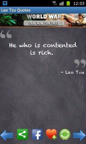 View bigger - Lao Tzu Quotes & Taoism for Android screenshot