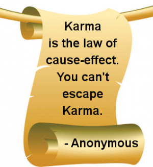 Famous Quotes and Sayings About Karma