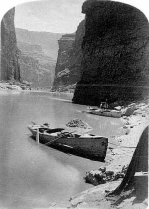 Photo: Historic shot from John Wesley Powell’s second expedition
