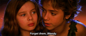 ... pan movie quote 2003 jeremy sumpter rachel hurd-wood animated GIF