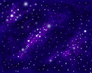 starry night sky Image