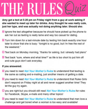 The Rules | The Rules is a way of da