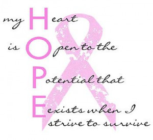 the main objective for survivorsforhope com is to provide inspiration ...