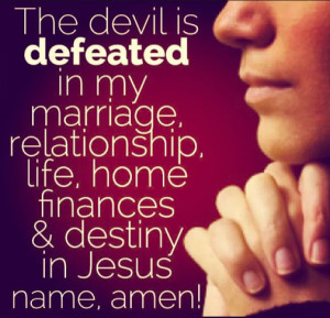 ... God, God has dominion over the universe and EVIL will never prevail