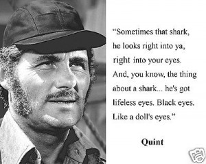 Quint Robert Shaw Jaws Movie 