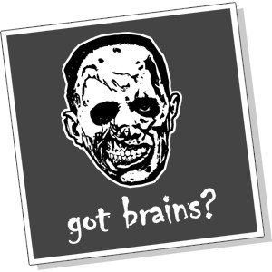 Got Brains Zombie Halloween Funny T-shirt