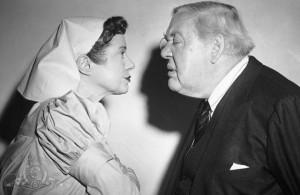 Still of Charles Laughton and Elsa Lanchester in Witness for the ...