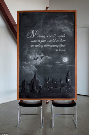 ... Columbus College of Art and Design and create a blackboard masterpiece
