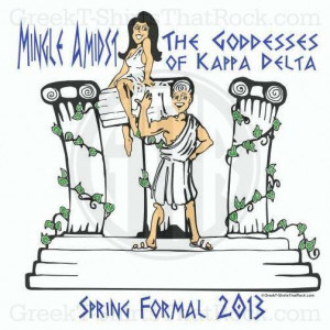 Greek God and Goddess Toga Spring Formal Shirt Recruitment Rush and ...