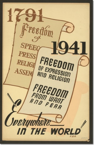 1791-freedom-of-speech-press-religion-assembly-1941-freedom-of ...