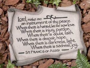 St Francis of Assisi Prayer - 11th Step, 12 and 12