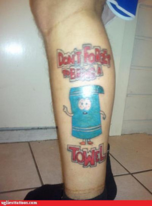 South Park tattoo