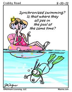 ... synchronized swimming synchro swimming maxine gotta crabby roads