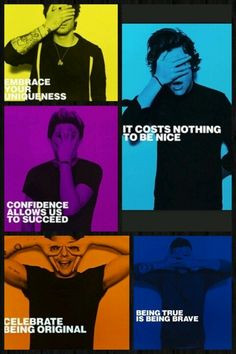 One direction is doing a anti bullying campaign! Love this! More
