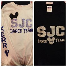 obsessed with these nationals disney dance team shirts!! More