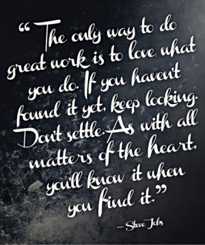 Steve Jobs quote