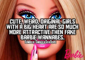 Barbie Quotes Tumblr Barbie swag quotes about