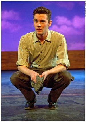 Nathan A. Chisholm as Tom Joad in Grapes of Wrath