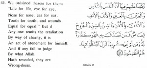 Quran Verses In English The custom of wergild (blood