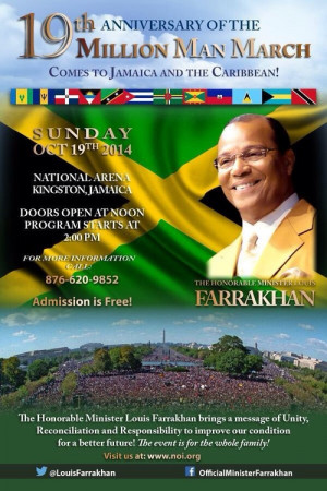 the honorable minister louis farrakhan