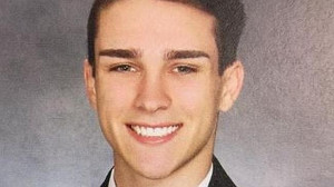 ... Maxwell Barrett's yearbook quote has gone viral. Picture: Twitter