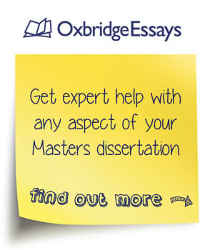Oxbridge dissertation help