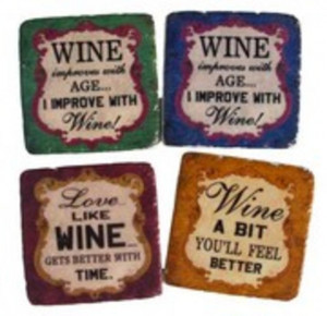 Coasters - Wine Sayings