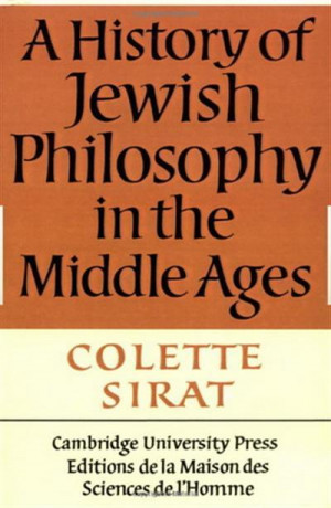 History of Jewish Philosophy in the Middle Ages by Colette Sirat